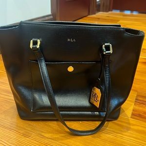 Lauren Ralph Lauren Black Handbag